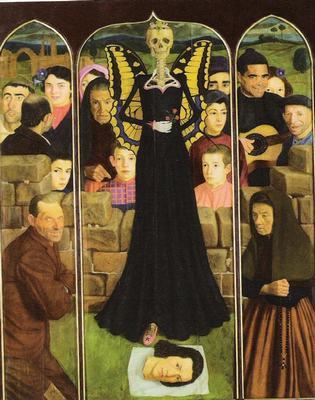 Lee más sobre el artículo El primitivo y perdurable encanto simbolista de los estáticos personajes de Viladrich.