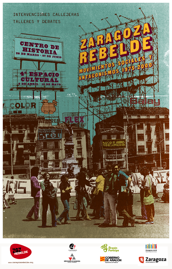 Lee más sobre el artículo Zaragoza Rebelde. Movimientos Sociales y Antagonismos 1975-2000