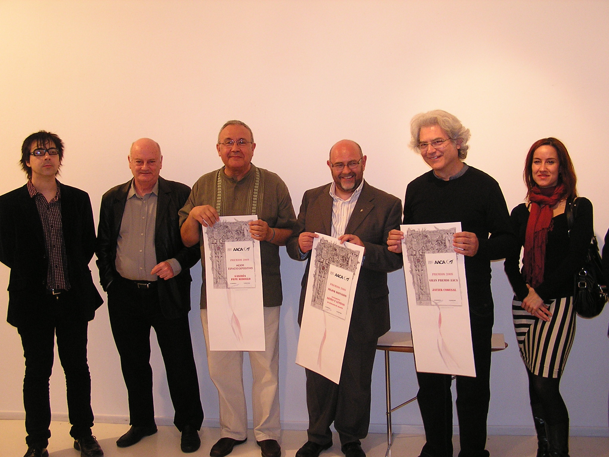 Lee más sobre el artículo Entrega de premios AACA 2010  en la Galería Pepe Rebollo de Zaragoza