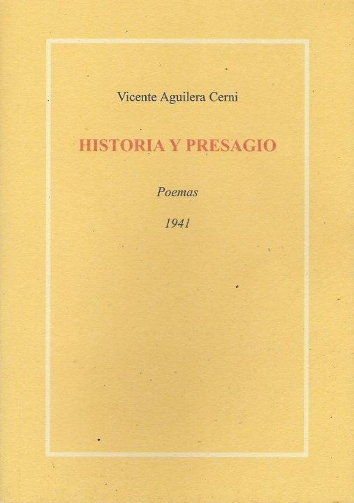 Lee más sobre el artículo Historia y presagio. Poesía inédita del crítico de arte Vicente Aguilera Cerni