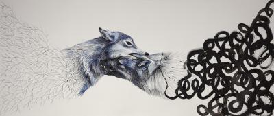 Lee más sobre el artículo La boca del lobo. Exposición de Lina Vila