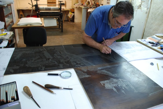 Lee más sobre el artículo Mariano Castillo grabador, ilustrador y estampador