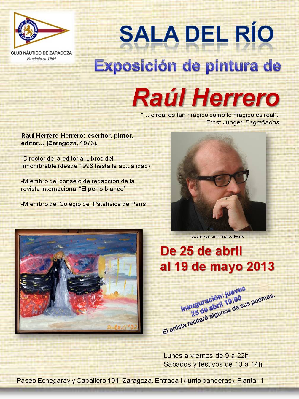 Lee más sobre el artículo Cuadros y dibujos de Raúl Herrero