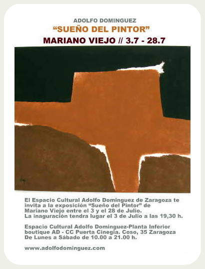Lee más sobre el artículo Mariano Viejo y exposición colectiva de verano