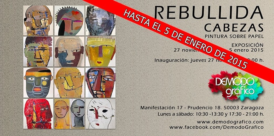 Lee más sobre el artículo Carmelo Rebullida: Pintura sobre papel; Pedro Avellaned: Retratos de un tiempo diverso