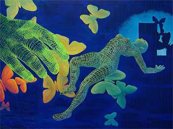 Lee más sobre el artículo Pedro Flores: Oniros. Esculturas y cuadros de Germán Díez.