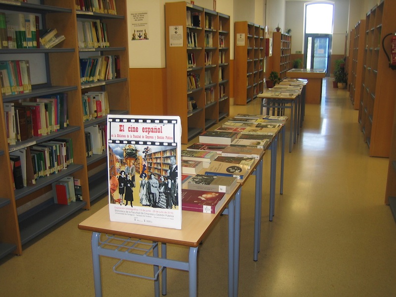 Lee más sobre el artículo Exposición bibliográfica del cine español