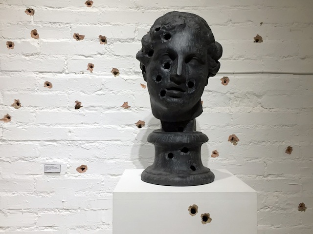 Lee más sobre el artículo Aurelio Vallespín y Alonso Márquez. Cuadros y esculturas de Alejandro Monge