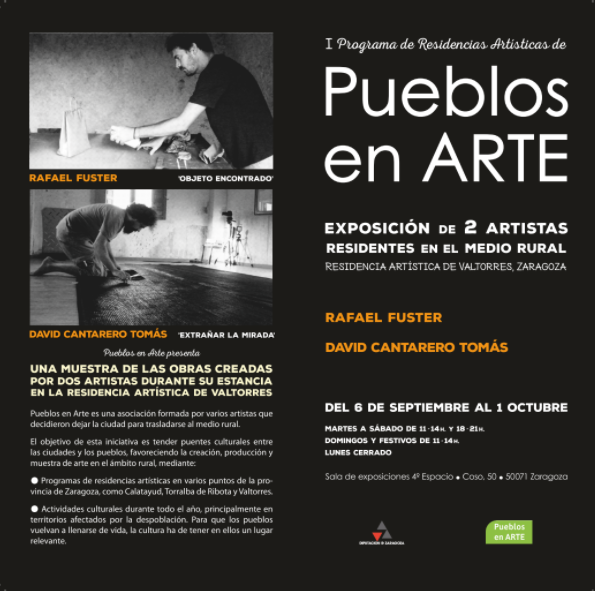 Lee más sobre el artículo XXVIII Premio de Arte Santa Isabel de Aragón; Rafael Fuster y David Cantarero Tomás