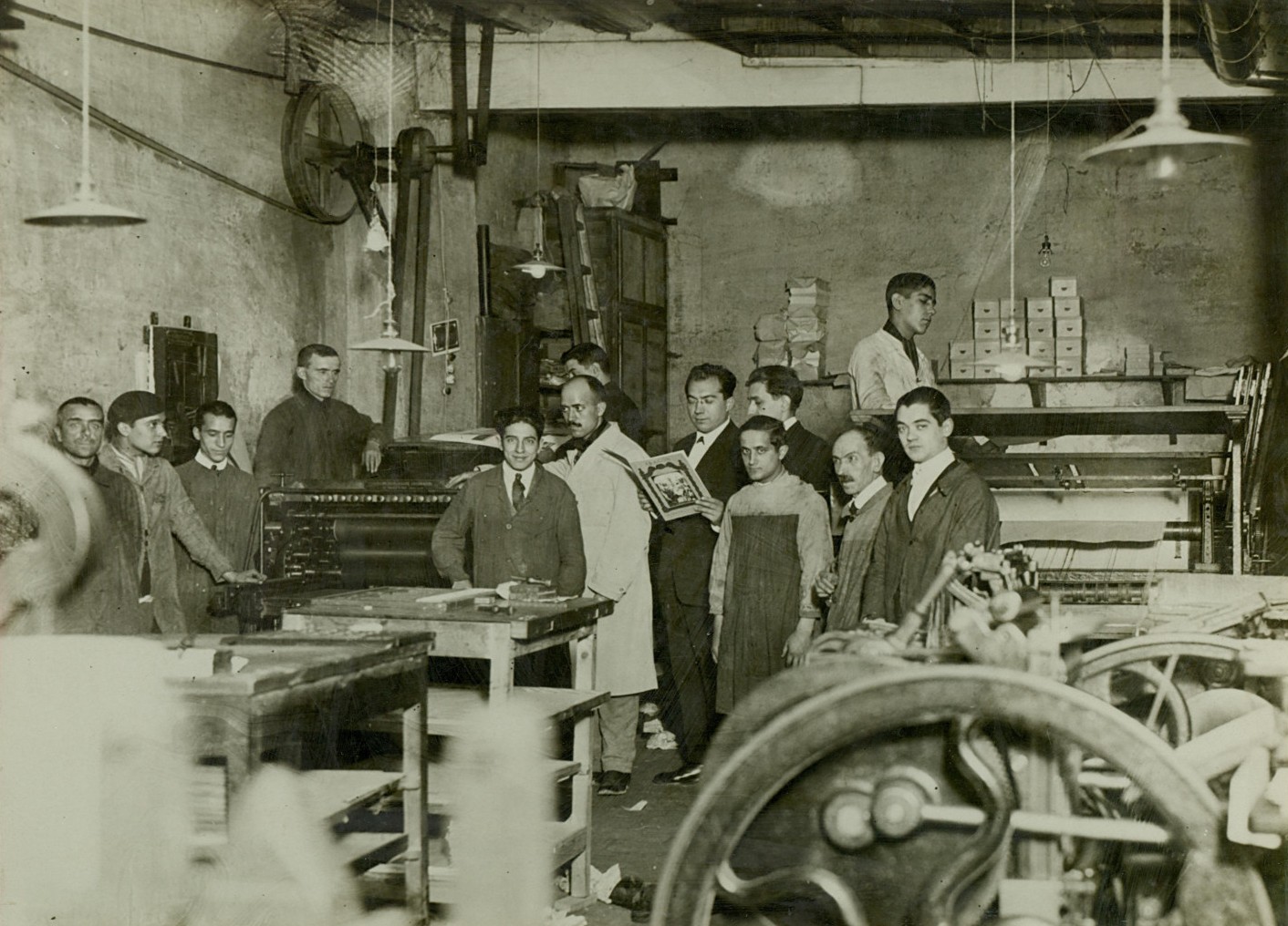 Lee más sobre el artículo Los impresores zaragozanos a comienzos del siglo XX: un sector en transición