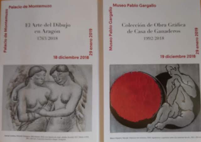 Lee más sobre el artículo Dos exposiciones colectivas de obras sobre papel para cerrar un año de conmemoraciones en Zaragoza