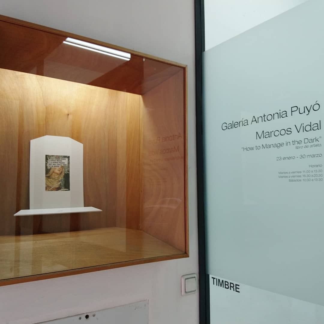 Lee más sobre el artículo Collages de Marcos Vidal, Cuadros de Marcos Pérez Palacio