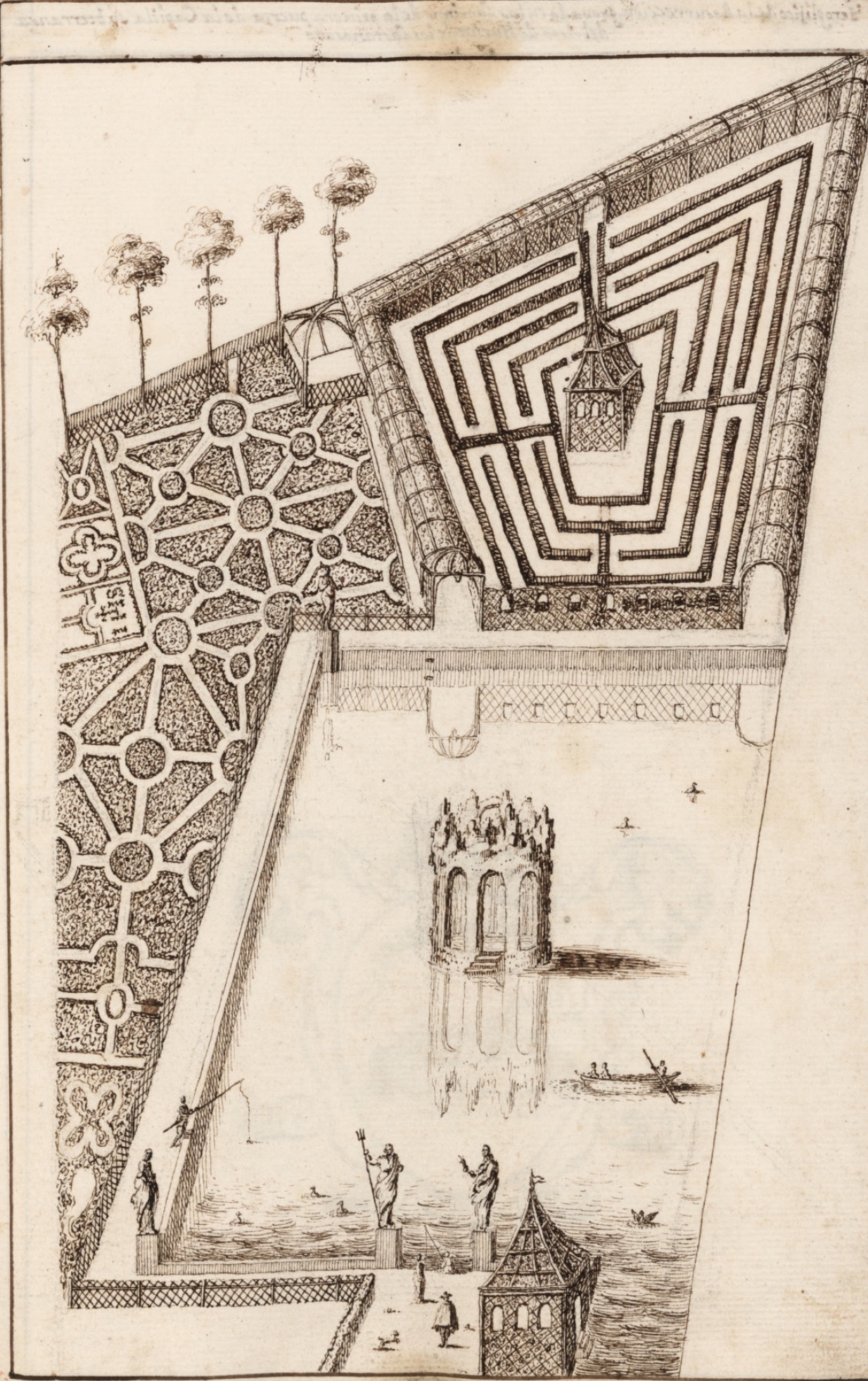 Lee más sobre el artículo El jardín renacentista y barroco de Lastanosa. Las Hespérides oscense